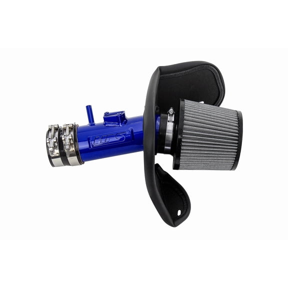 HPS Performance Blue Air Intake Kit with Heat Shield Compatible for 2010-2014 Acura TSX 3.5L V6, 827-701BL