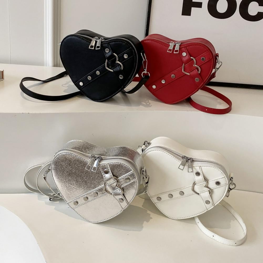 バッグ Treat Urself original leather heart bag treatürself original leather heart bag