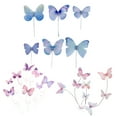 thumbnail image 5 of 2 Sets Cupcake Toppers Mixed Size&Colour 3D Butterfly Cake Picks Decorations for Girl Women Wedding Birthday Party Baby Shower Food Wall Decoration, 5 of 7