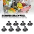 thumbnail image 3 of Dishwasher Rack Wheel, 8PCS Scientific Design ABS Rugged Dishwasher Utensil Rack Wheel  for Replacement, 3 of 7