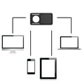 thumbnail image 2 of USHOBE Privacy Sticker 3Pcs Webcam Cover for Laptop Phone Tablet Security Protection Black, 2 of 8