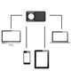 thumbnail image 3 of ADDHAT 3Ud Webcam Cover Negro De Material Térmico Para Privacidad En Computadoras Y Smartphones, 3 of 8