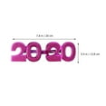 thumbnail image 2 of Moluckfu 4Ud Anteojos De Fiesta 2020 Sin Lentes Con Marco Flexible Para Accesorios De Foto, 2 of 8