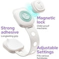 thumbnail image 6 of lalalark 8 Pack Magnetic Cabinet Locks Baby Proofing with 2 Keys, 3M Adhesive No Drill Child Proof Cabinet Locks for Kids Safety, Safe Quick Baby Locks for Cabinets, Door, Fridge, Drawers, Furniture, 6 of 9