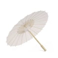 thumbnail image 7 of Paper Umbrella,Oiled Paper Umbrella White Color Paper Decorative Chinese Umbrella Parasol for Wedding cosplay and Bridal Party Decor, 7 of 7