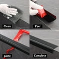 thumbnail image 3 of HXRH Stair Edge Protector,Self Adhesive Molding,1x2x39.4In Black Non-Slip Edge Protector,Portable Steps Trim Strips for Staircase Step Uses, 3 of 6