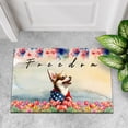 thumbnail image 4 of Freedom Chihuahua on Independence Day 4th of July Doormat Dog Lover Gifts Idea Indoor Outdoor Welcome Mat - 01005, 4 of 5