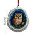 thumbnail image 3 of Adornos Navideños de Acrílico | Elegantes Adornos Navideños de Acrílico Transparente de 3 Mm con Bordes Pulidos | Decoración Duradera Que No Amarillea para Pared o Árbol, Ideal para Exhibiciones de T, 3 of 6
