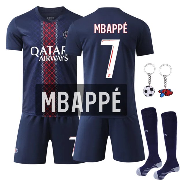 2025/26 PSG Domicile 7 Mbappe Maillots de Soccer Kits