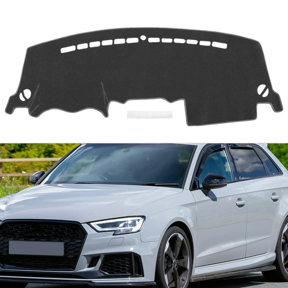 Unique Bargains Dash Cover for KIA Sportage 2011-2015 Non-Slip Dashboard Carpet Mat Polyester Silicone Gray