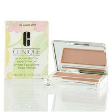 Clinique CQAABSES22 0.07 oz All About Eye Shadow for Super Shimmer Sunset Glow