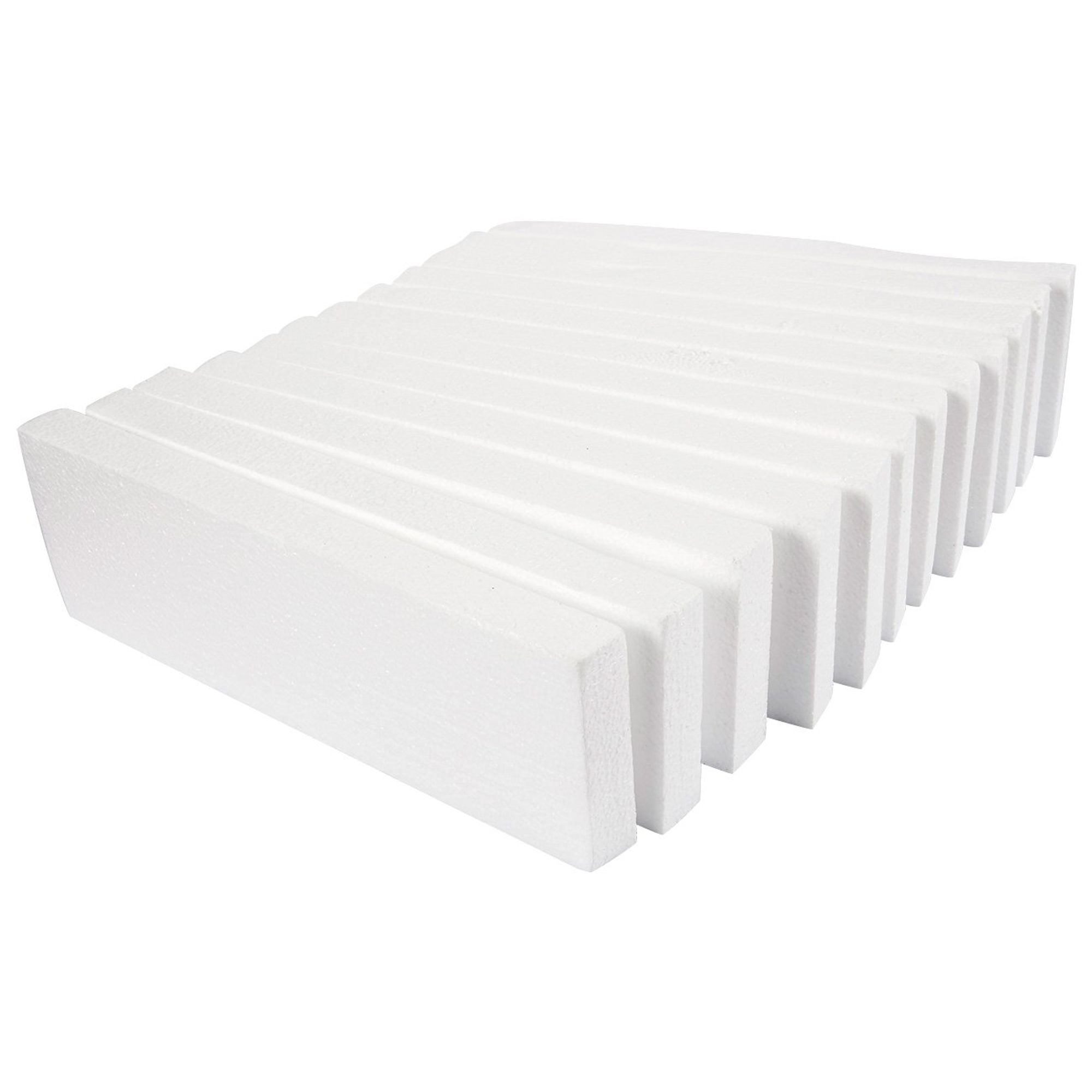 Foam Boards Bulk 12 Pack White Polystyrene Foam Board for Arts and