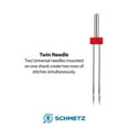 thumbnail image 4 of Schmetz Needle Twin Size 90/4.0 (Pack Of 1), 4 of 4