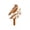 C, variant on CoreLiving Garden Stake Garden Sculptures and Statues Metal Yard Art Rustic Cat Decor Weather Resistant Lawn Ornament Durable Brown Metal Statue