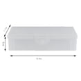 thumbnail image 2 of 100Fens Storage Box Plastic Stationery Storage Box Portable Packaging Box Empty Box Storage Tool, 2 of 2