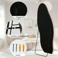 thumbnail image 7 of Melodieux 24"x 63" Free Standing Irrefular Wavy Full Length Mirror, 7 of 7