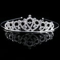 thumbnail image 3 of Aellinatey Vintage Wedding Bridal Crystal for Rhinestone Headband Crown Hair Accessories Ti, 3 of 6