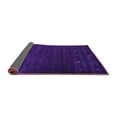 thumbnail image 2 of Ahgly Company Indoor Round Abstract Purple Contemporary Area Rugs, 4' Round, 2 of 4
