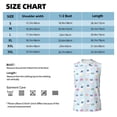 thumbnail image 6 of Fotbe Men's Rabbit In The Rain Print Men's Sleeveless Muscle Tank Tops Casual T-Shirts for Gym Workout Beach-Large, 6 of 8