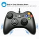 thumbnail image 2 of Xbox 360 Controller, USB PC Game Controller with Enhanced Joystick, Compatible with Microsoft Xbox 360 Slim/PC Windows 10/8/7 (Black), 2 of 5