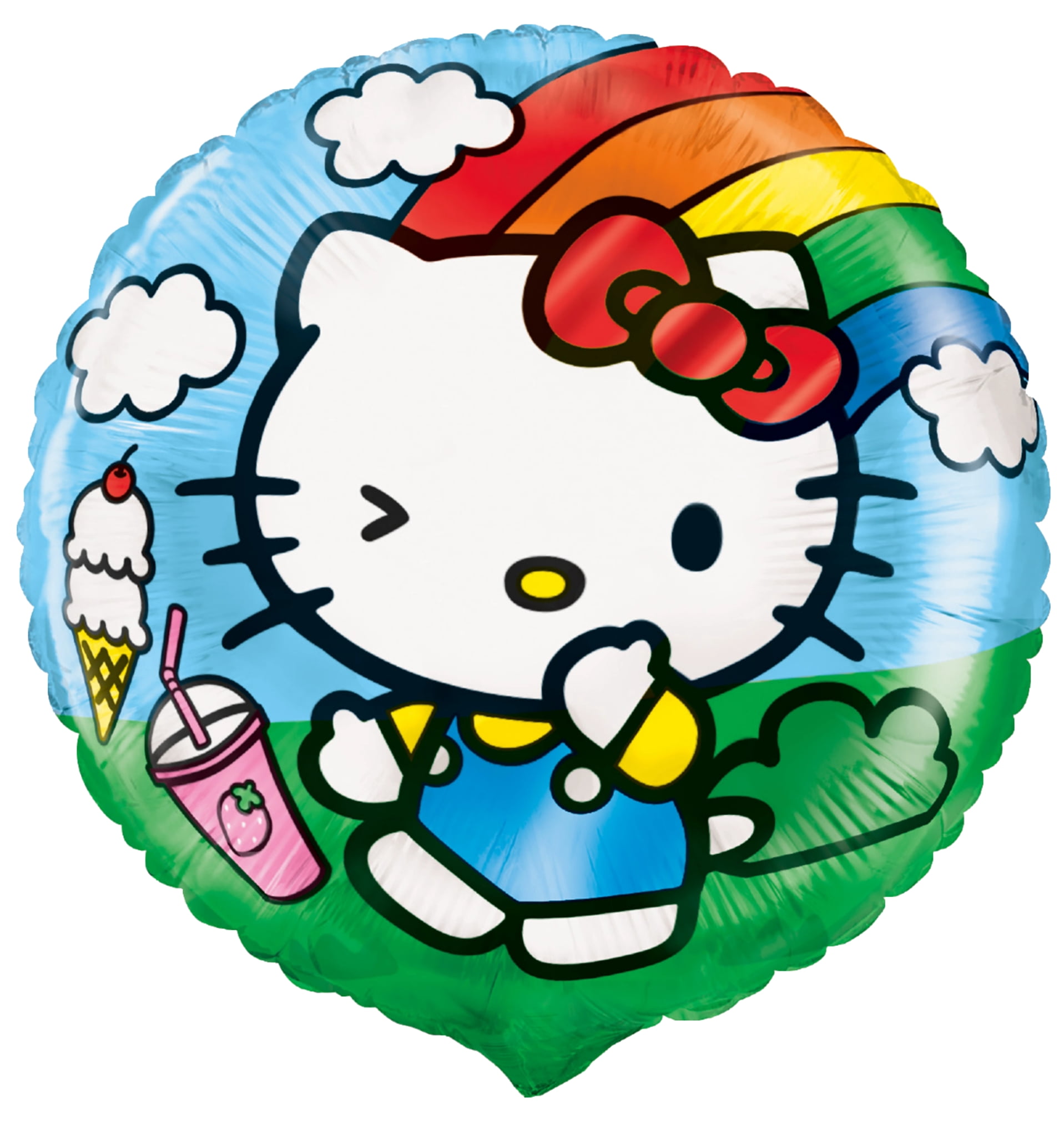 Hello Kitty 1st Birthday Party Supplies Balloon Bouquet Decorations