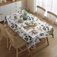 thumbnail image 2 of Golden Retriever Rectangle Tablecloth 60"x84",Waterproof Polyester Rectangle Table Cloth, Wipeable Spillproof Polyester Tablecloth for Dining, Camping, Indoor and Outdoor, 2 of 5