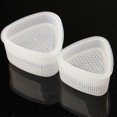 thumbnail image 4 of CAROOTU 4pcs Triangular Sushi Mold Rice Ball Maker Sushi Rice Cake Press Mold Maker, 4 of 5