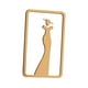 thumbnail image 2 of Letrero de baño para colgar en la pared, decoración autoadhesiva, calcomanía de baño para Bar, hogar, cafetería, puerta pública o pared comercial Mujer BLESIY  Signo de baño, 2 of 7