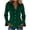 Army Green, variant on Women's Button Down Collared Shirt Long Sleeve Flared Cuff Fitted Casual Blouse Elegant Daily Wear Work Office Fall Winter Tops Pink,S