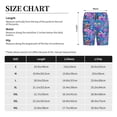 thumbnail image 4 of Bixox Men's Colorful Mushrooms printed lightweight casual shorts, soft sleep shorts with pockets., 4 of 7