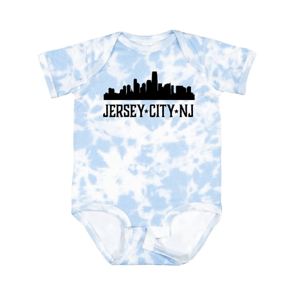 Inktastic Jersey City New Jersey City Skyline Boys or Girls Baby Bodysuit