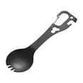 thumbnail image 1 of Camping Stork Spoon Fluidware puede abridor de servicios de cocina resistentes Utensilios al aire libre multipropósito para la barbacoa de senderismo Negro, 1 of 8