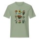 thumbnail image 4 of ICHUANYI Clearance Women's Casual Loose Round O-Neck Printed Short Sleeve T-Shirt Tops(Green, XL) Ichuanyi Ichuanyi, 4 of 5