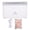 White, variant on UsilkU Fire Flame Essential Oil Diffuser, 160ml / 5.4 fl oz Cool Mist Humidifier, 7 Colors Atmosphere Light Aromatherapy Machine for Home Room Desktop, Auto-Off, USB Powered, Pearl White