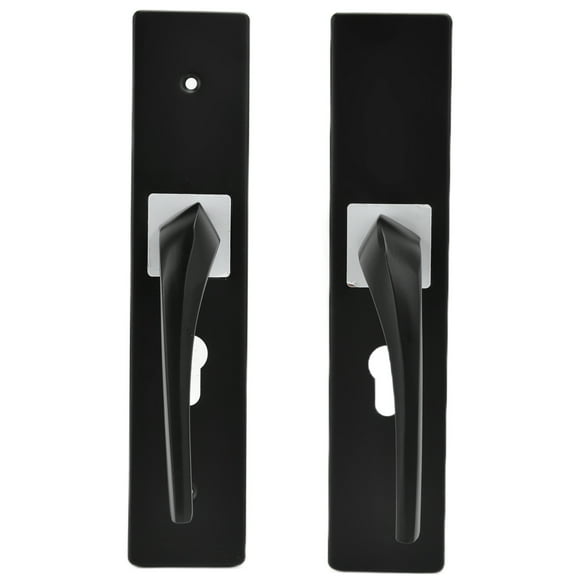 Black Door Knob, No Noise Durable Portable Door Handle for Bedroom Doors for Wooden Doors