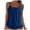 Blue, variant on Tankini Tops for Women 2025 Summer Swimwear Top Only Tummy Control Bathing Suit Top No Bottom (Available in Plus) (Grey, XXL)