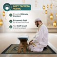 thumbnail image 4 of Muslim Prayer Rug with Prayer Beads - Prayer Mat - Prayer Rug - Prayer Matt Islam - Islamıc Prayer Mat - Travel Prayer Mat - Tasbih Prayer Beads - Islamic Gifts - 99 Prayer Beads Included (Green), 4 of 6