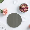thumbnail image 4 of FMSHPON Golden Geometry Line Gray Set of 4 Round Coaster for Drinks, Absorbent Ceramic Stone Coasters Cup Mat with Cork Base for Home Kitchen Room Coffee Table Bar Decor, 4 of 6