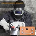 thumbnail image 3 of OULII 1Pcs Cutting Machine Bottom Plate for Precision Machining with Bakelite and Synthetic Material Brown, 3 of 7