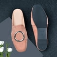 thumbnail image 4 of TOWED22 Flats Shoes Women,Women's Knit Pinted Toe Dress Flats Comfort Slip On Foldable Ballet Flat Shoes Soft with Bowknot,RD1, 4 of 5