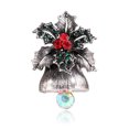 thumbnail image 3 of Broche de Noël Rétro Cloche Broche en Alliage Broche de Fête Broche Corsage Broche Broche, 3 of 10