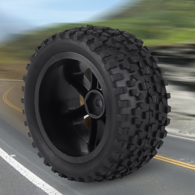 Neumático de rueda RC de 4 piezas neumático de coche RC camión RC 1/10 coche trepador de control remoto de alta resistencia para camión de Control remoto Buggy de carreras ANGGREK Otros
