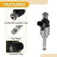 thumbnail image 3 of Inyector de combustible 1 Pc No.06J906036G/0261500080 para Audi A3 2008-2013 para VW Beetle 2012-2013 Coincidencia de flujo del motor del automóvil, 3 of 7