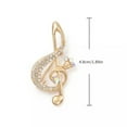 thumbnail image 4 of K-KED Fashion Creative Musical Note Full Rhinestone Corsage Light Luxury Brooch Pin-_-A5, 4 of 9