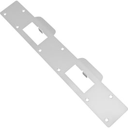 Kwikset Adjustable Lip Strike Plate Round Corner, 2-1/4