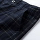 thumbnail image 4 of Pantalones Cortos Casuales Hombre A Cuadros 100% Algodón, 4 of 8
