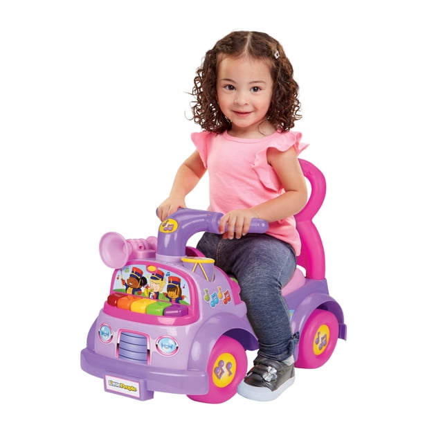 Desfile musical Ride-On Fisher-Price Little People, morado