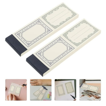 MLINS  2 Pcs Notes LED Notebook Small Notepad Portable Pads Shopping