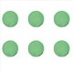 thumbnail image 1 of 6X Abanico Redondo Plegable- Verde, 1 of 2