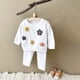 thumbnail image 5 of 2Pcs Baby Girls Hoodies Set 0-3Y Children's Long Sleeved Outfit Cute Floral Pullover+Pants Girls Casual Suit Spring Baby Clothes, 5 of 6